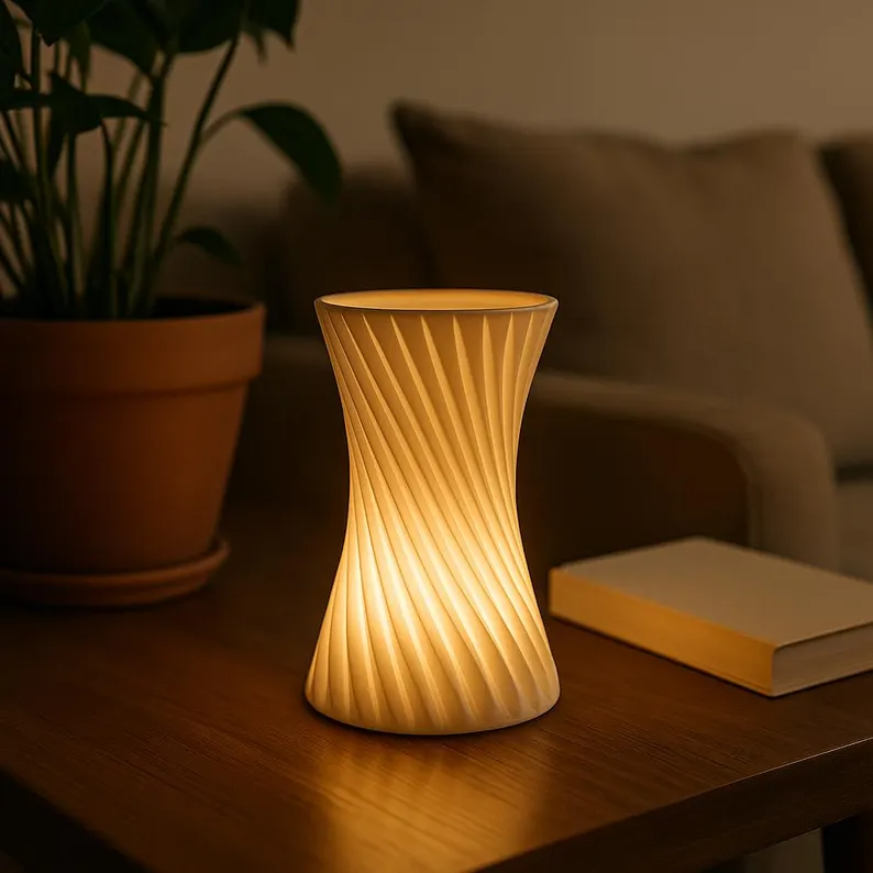 Luminária Fluted Hourglass