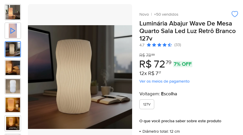 Vendas Mercado Livre Wave