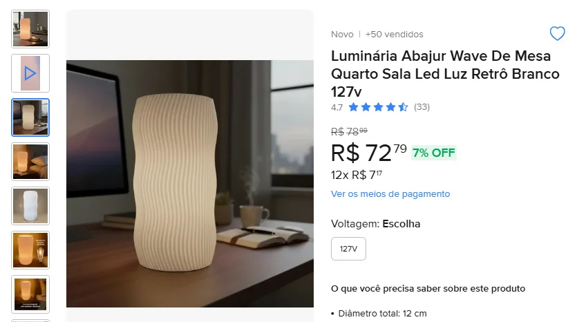 Vendas Mercado Livre Wave